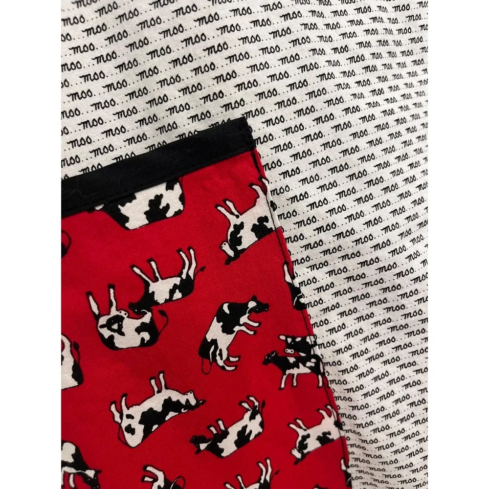 Criss Cross Apron Farm Apron Cow Apron (Sizes XS-L) Crossback Apron Cottagecore